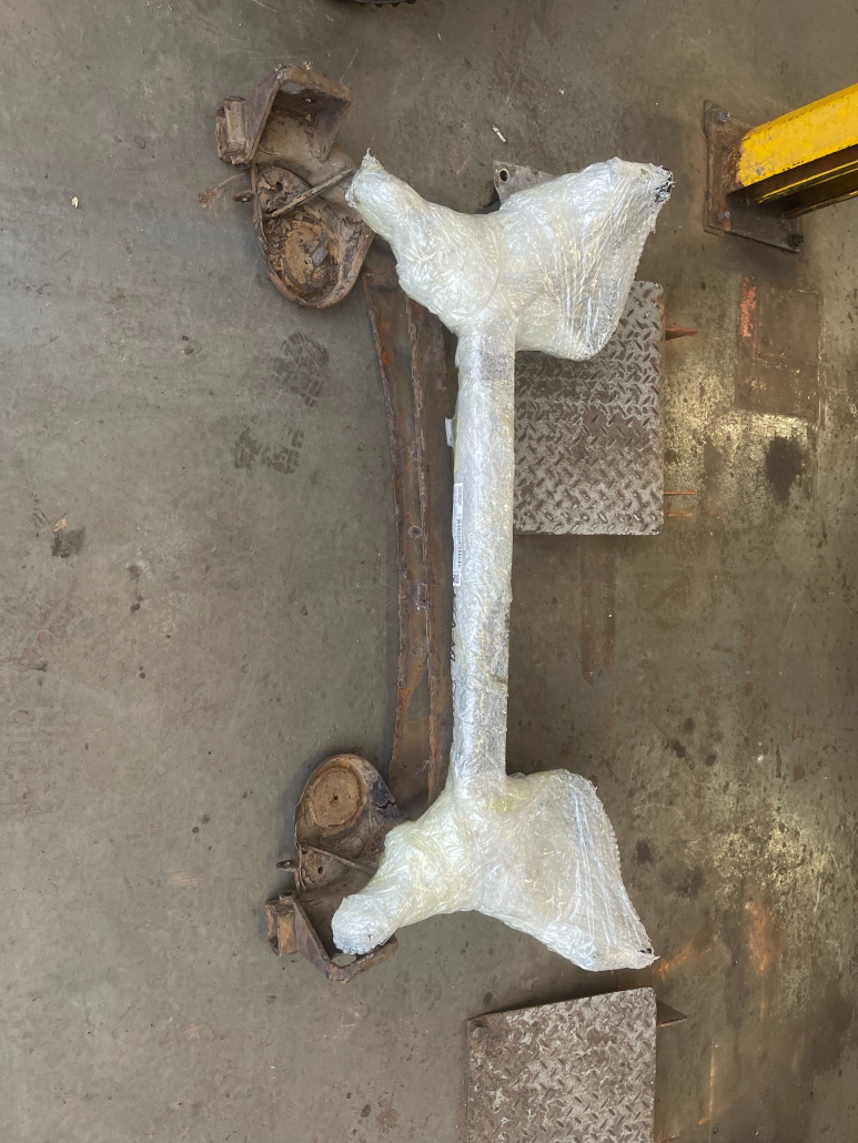 Fiat Panda Corroded Rear Axle